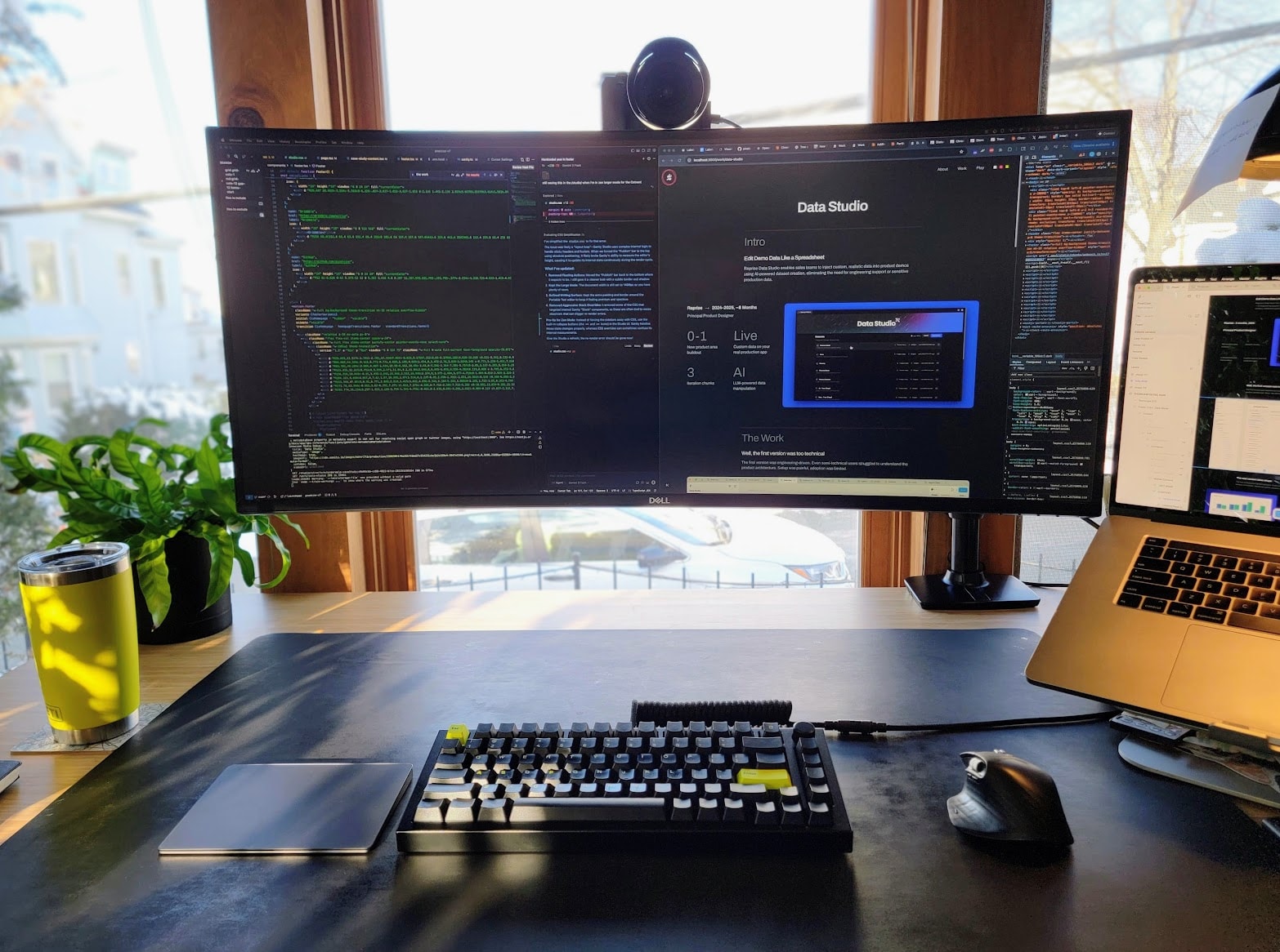 Vibe-city, population - me.